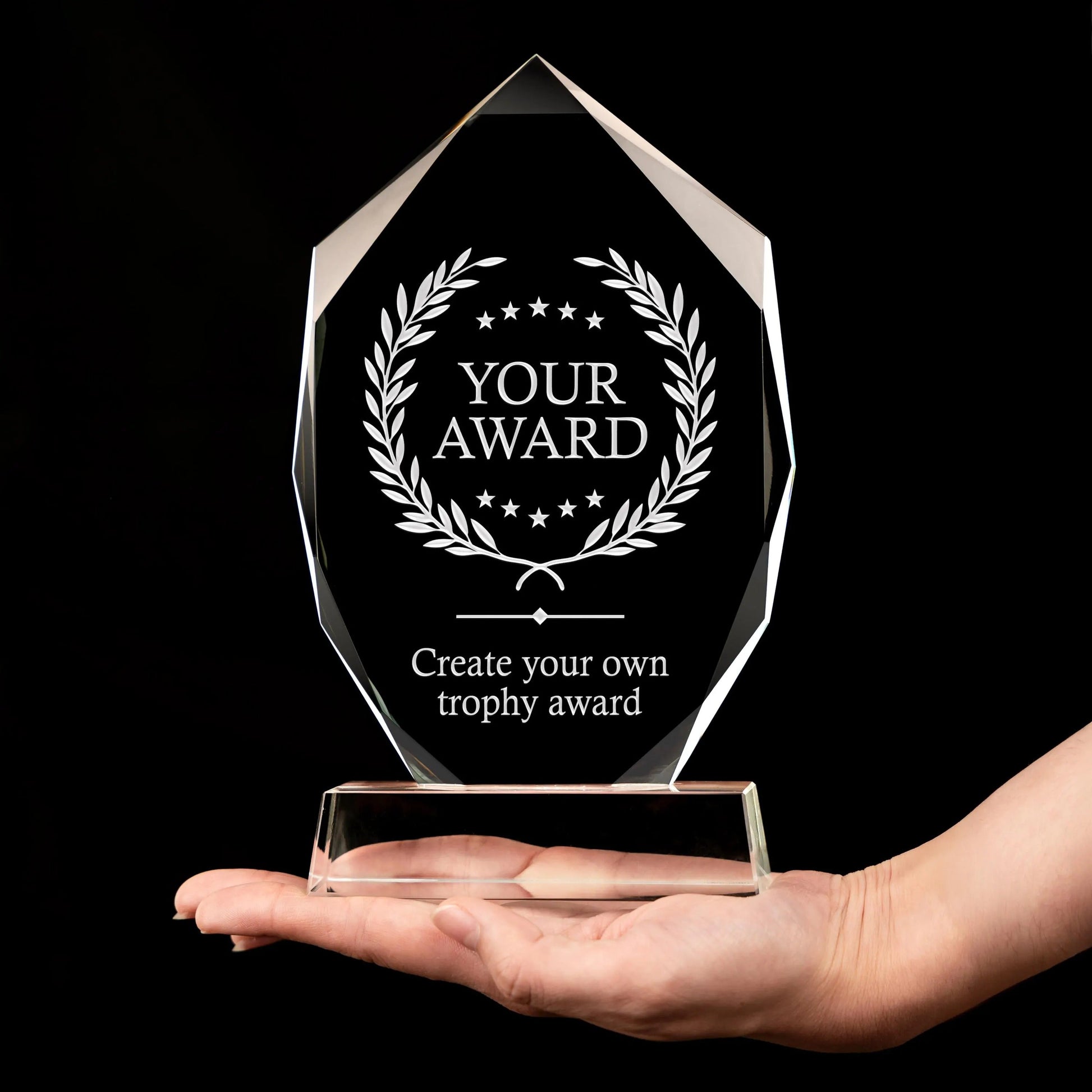 Bulk staff gifts made meaningful with custom recognition crystal awards  