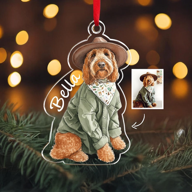 Dog Mom Gifts Dog Lover Gifts Custom Dog Ornaments