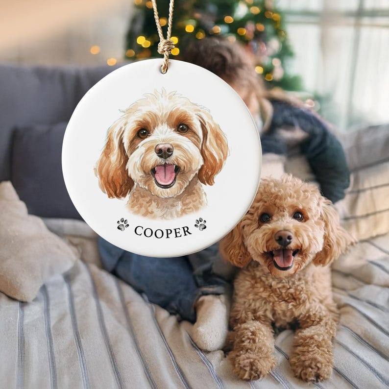 Hand Drawn Dog Lovers Gift Personalized Dog Painting from Photo