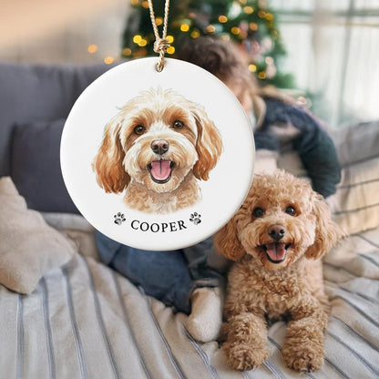 Hand Drawn Dog Lovers Gift Personalized Dog Painting from Photo