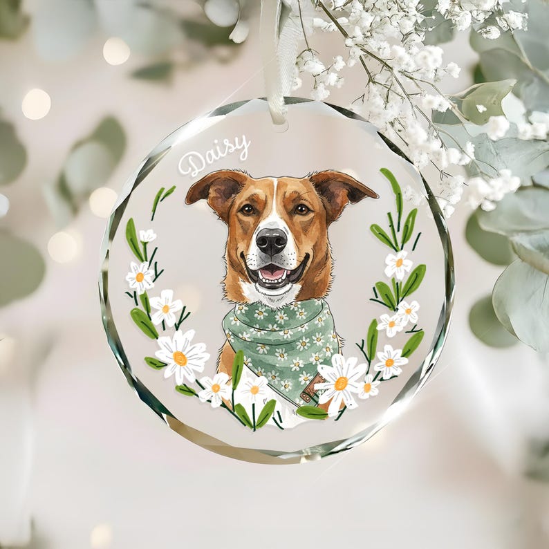 Pet Lover Gift Dog Lover Gift Gifts for Pet Owners Custom Photo Ornament