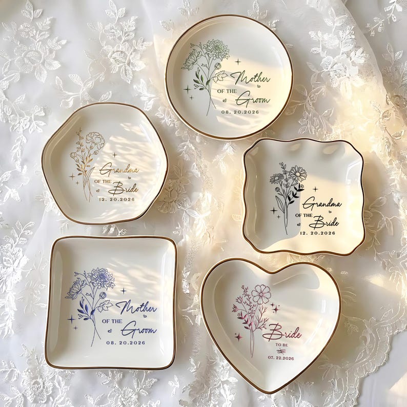 Customized mom jewelry dish for Mother's Day, making it one of the best gift ideas for her in 2026.
