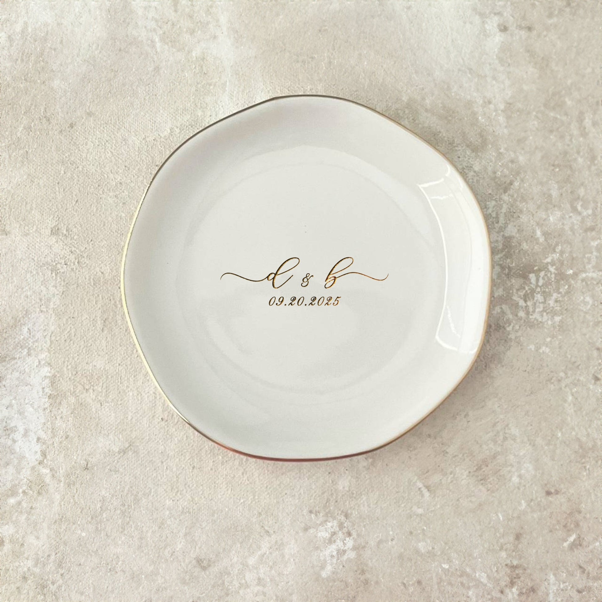 Wedding ring holder designed for couples as unique engagement gifts or wedding keepsakes  