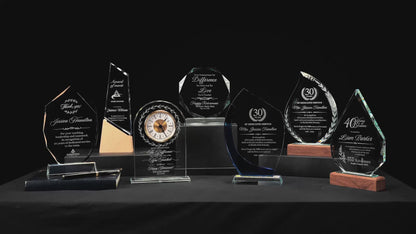 Personalized Pastor Recognition Crystal Award