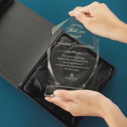 Personalized Respiratory Therapist Crystal Award